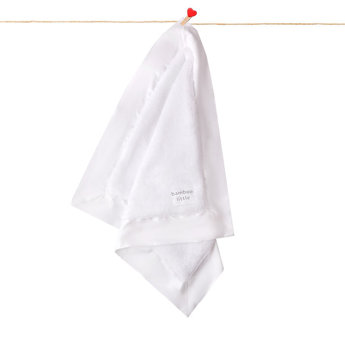 Cream Plush Security Blanket
