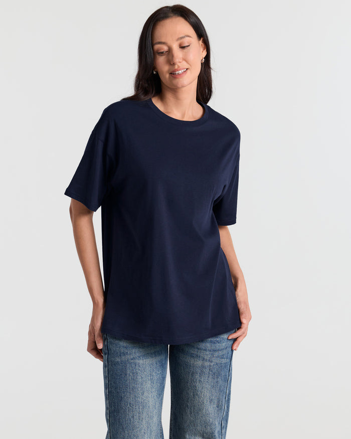Crew Neck Oversized T-Shirt