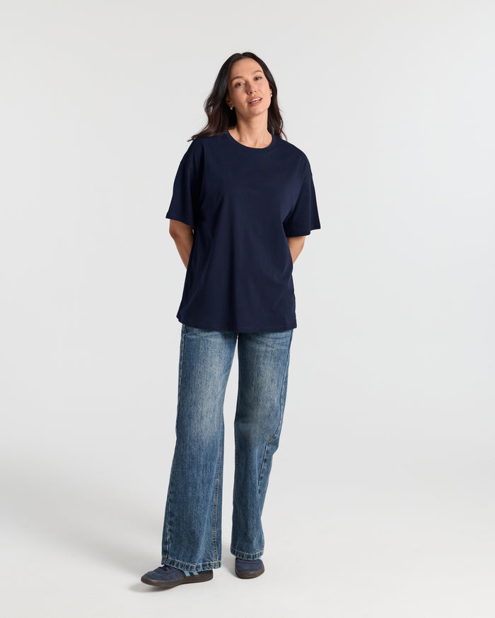 Crew Neck Oversized T-Shirt