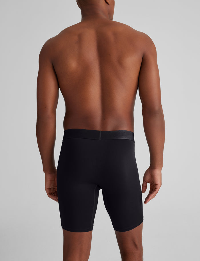 Customized Flex Boxer Brief 8"::Black