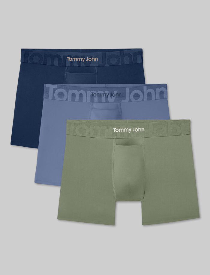 Customized Flex Trunk 4" (3-Pack)::Dress Blues/Colony Blue/Oil Green