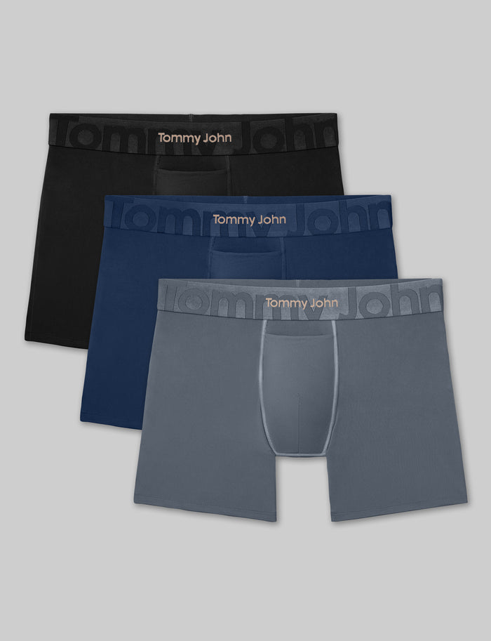Customized Flex Trunk 4" (3-Pack)::Black/Dress Blues/Turbulence
