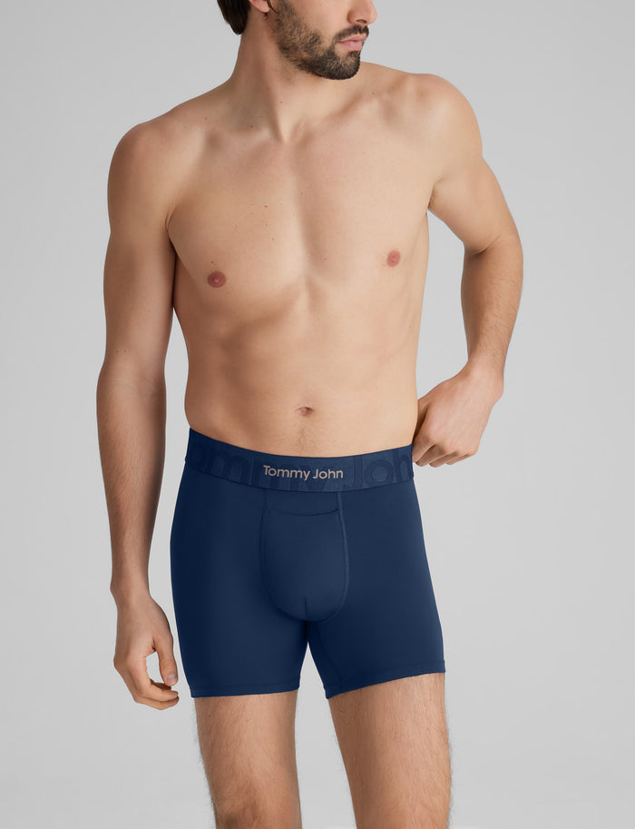Customized Flex Trunk 4" (3-Pack)::Black/Dress Blues/Turbulence