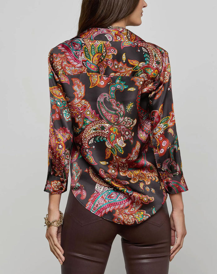 Dani 3/4 Sleeve Blouse-Tops/Blouses-Uniquities