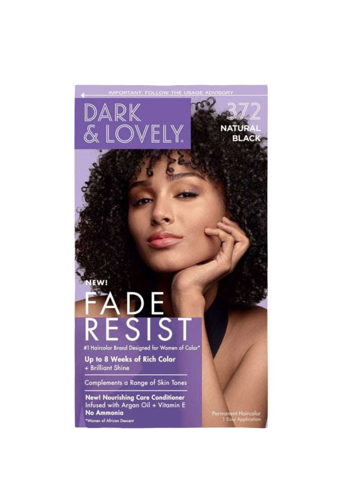 Dark and Lovely Fade-Resist Permanente Haarverf – Langdurige Haarkleur met Glans