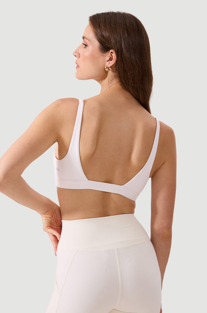 Deep V Neck Sport Bra