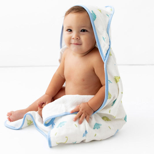 Dinosaur Hooded Towel Set
