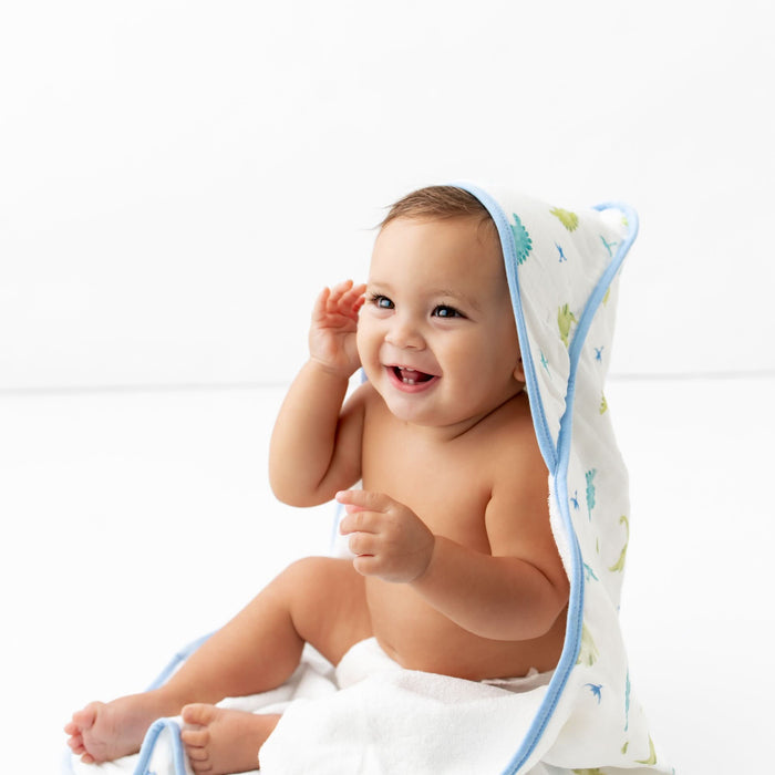 Dinosaur Hooded Towel Set