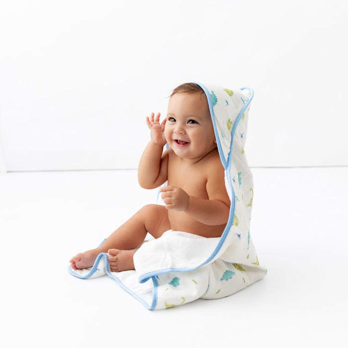 Dinosaur Hooded Towel Set