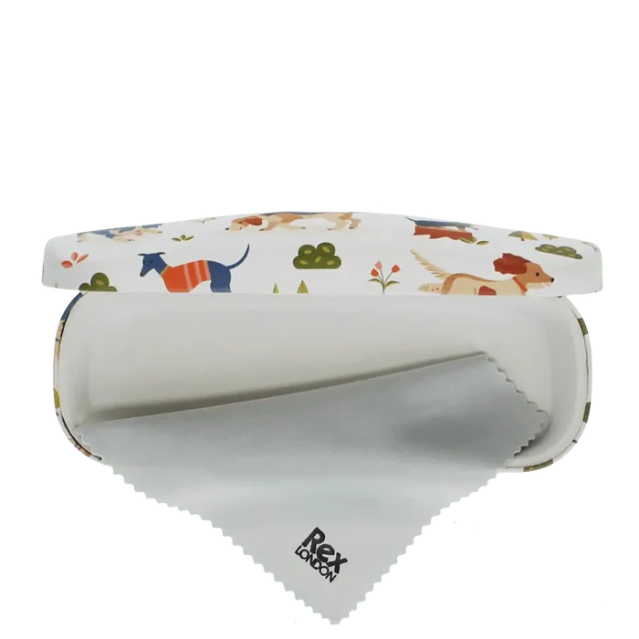 Dog Park Glasses Case