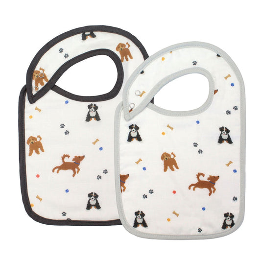 Dogs Bib Set