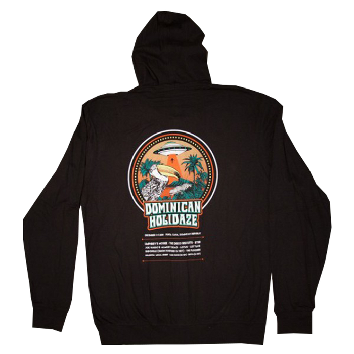 Dominican Holidaze 2016 Space Toucan Zip Up Hoodie
