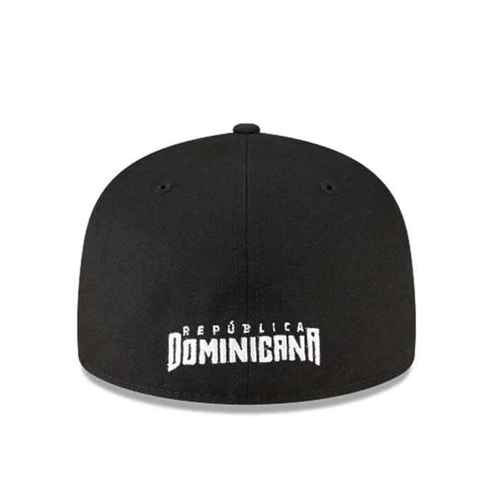 Dominican Republic World Baseball Classic 59FIFTY Fitted 'Black White'