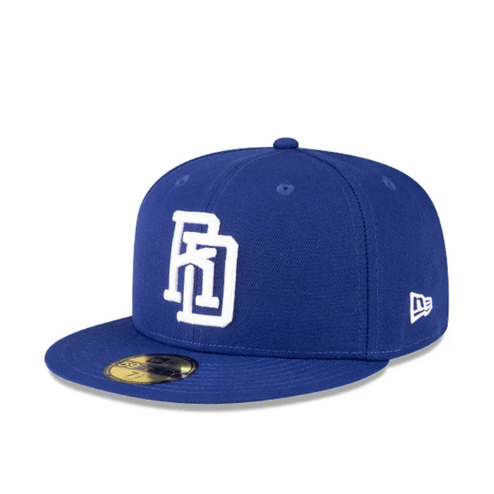 Dominican Republic World Baseball Classic 59FIFTY Fitted 'Dark Royal White'