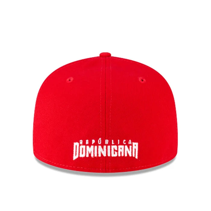Dominican Republic World Baseball Classic 59FIFTY Fitted 'Red White'