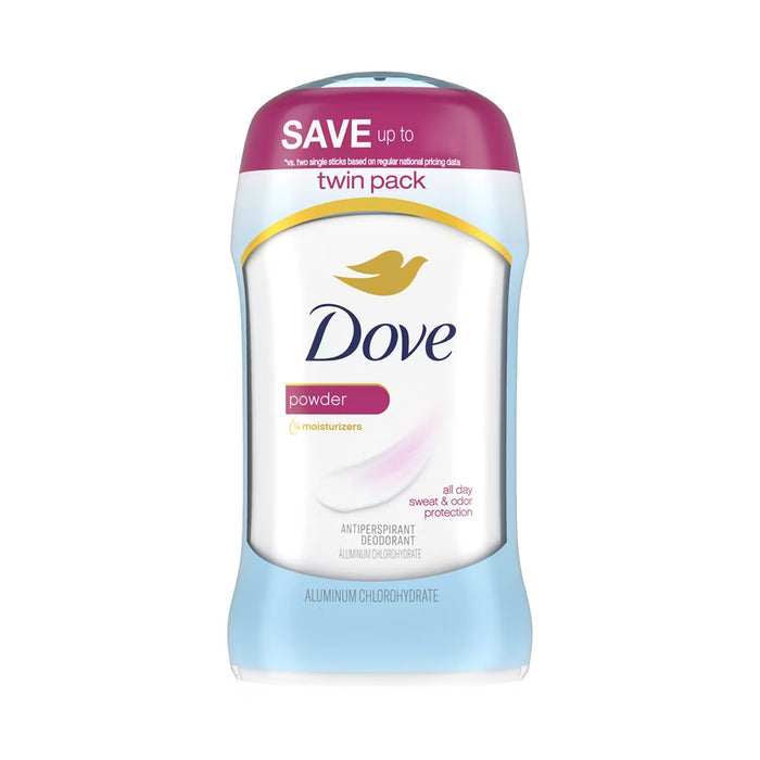 Dove Invisible Solid Powder 1.6 oz - 2 Ct - 6 Pack