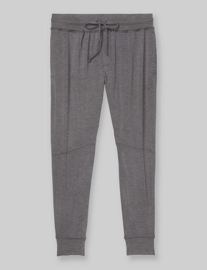 Downtime Jogger::Poppy Seed Heather::Swatch