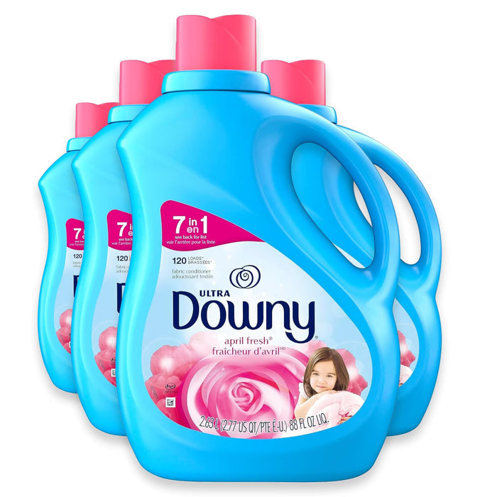 Downy April Fresh Liquid Fabric Softener - 88 oz - 4 Pack