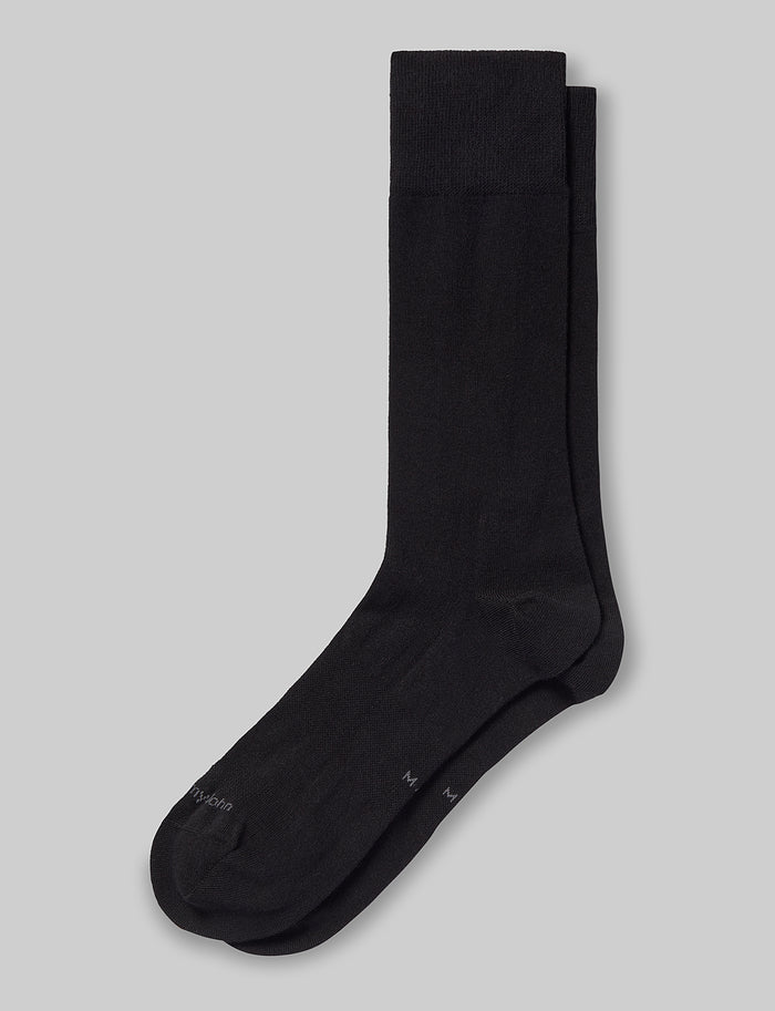 Dress Crew Sock (3-Pack)::Black