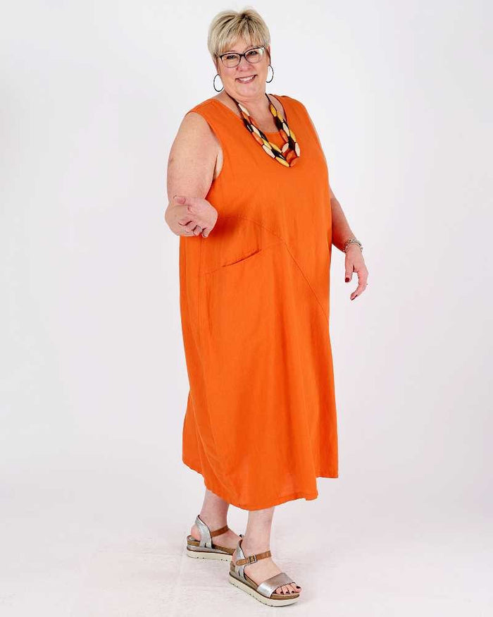 Dress Niac Orange - G!Ozé