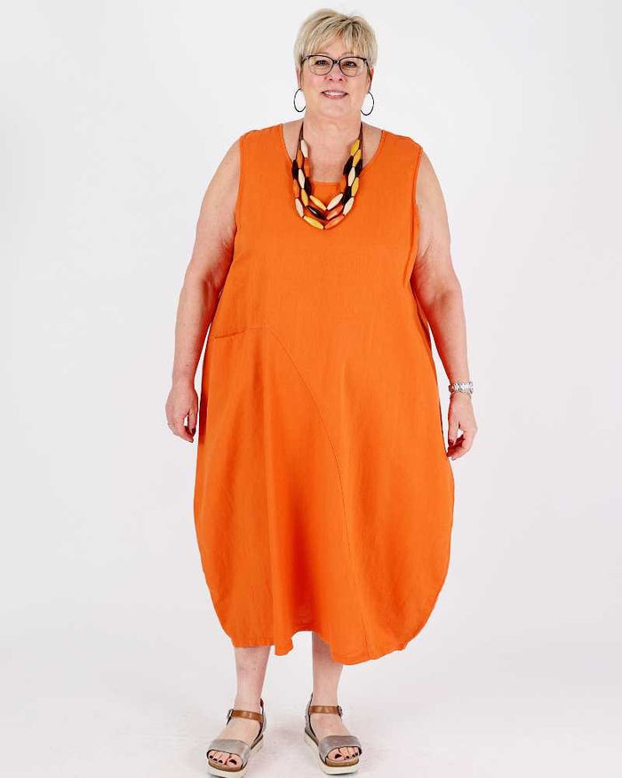 Dress Niac Orange - G!Ozé