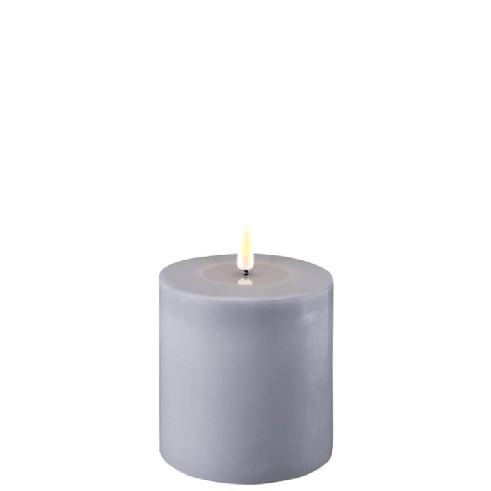 Dust Blue led candle. 4x4