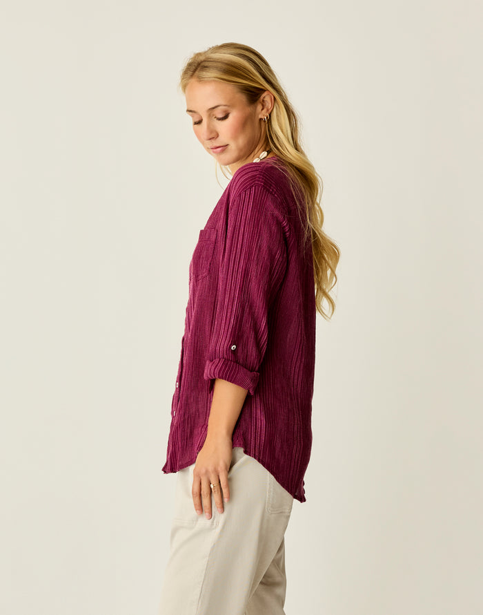 Dylan Gauze Tunic: Nirvana Stitch