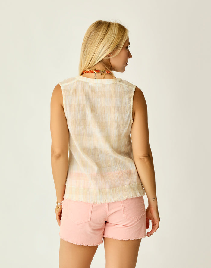 Dylan Tank: Multiplaid - FINAL SALE