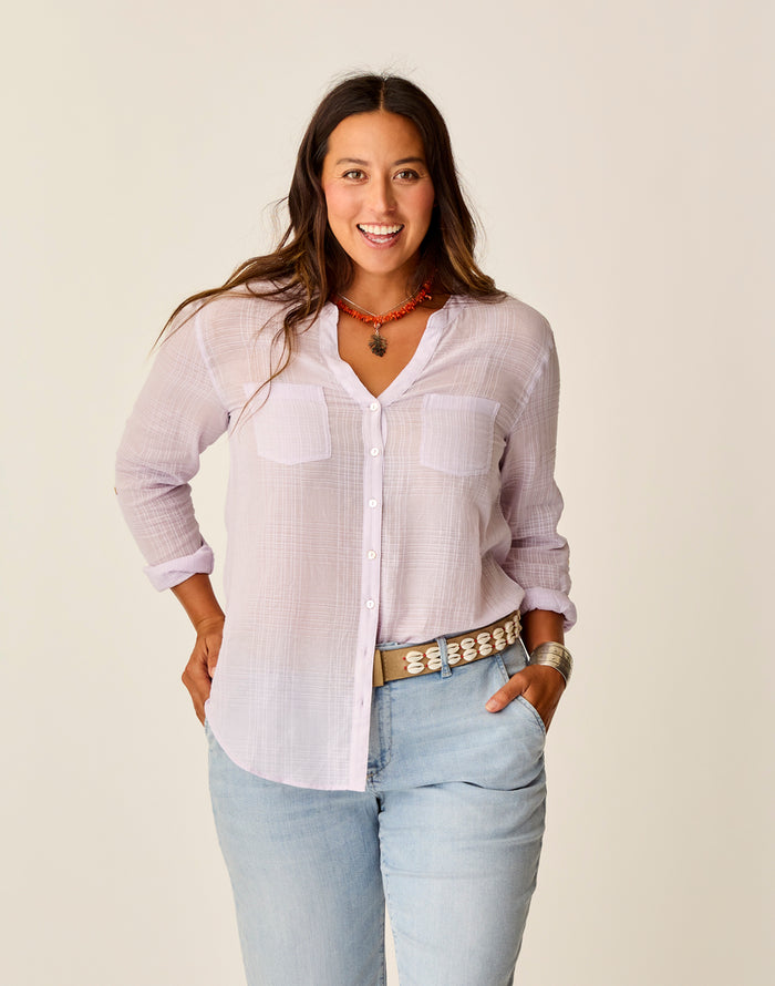 Dylan Textured Tunic: Dawn - FINAL SALE