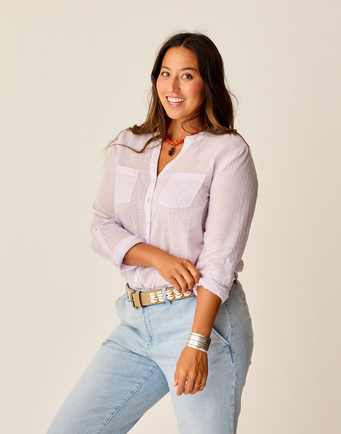 Dylan Textured Tunic: Dawn - FINAL SALE