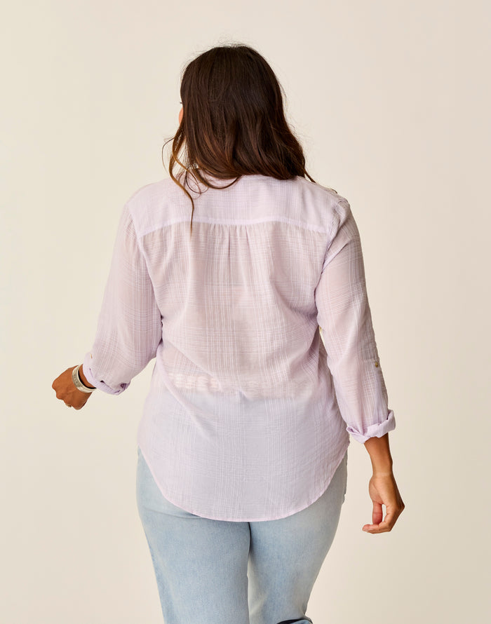 Dylan Textured Tunic: Dawn - FINAL SALE