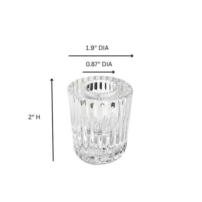 Elegant tapered candle holder