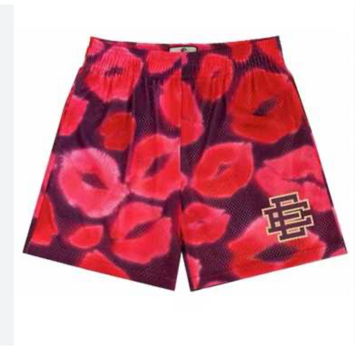 Eric Emanuel Kiss Shorts "Red"