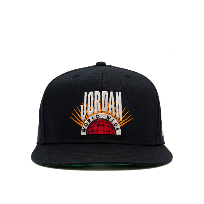 Jordan Essentials Pro Structured Flat Bill Hat 'Black'