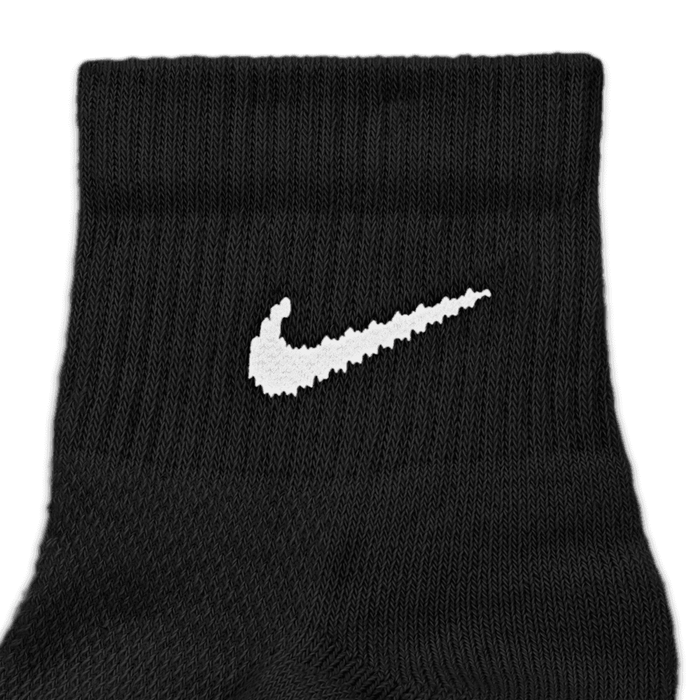 Everyday Elevated Ankle Socks (3 Pairs) 'Black'