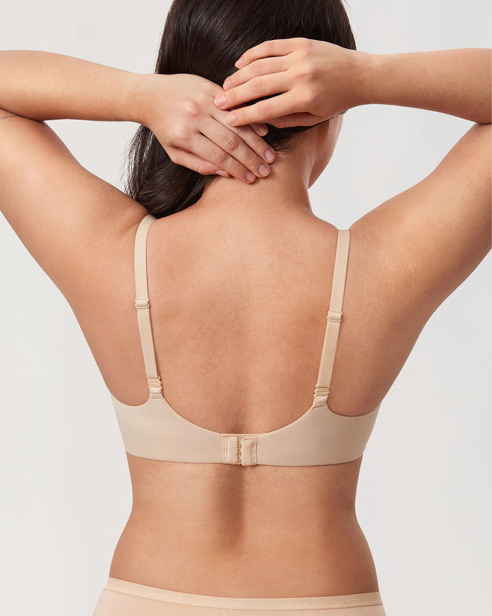 Women's Everyday Push Up Bra Beige