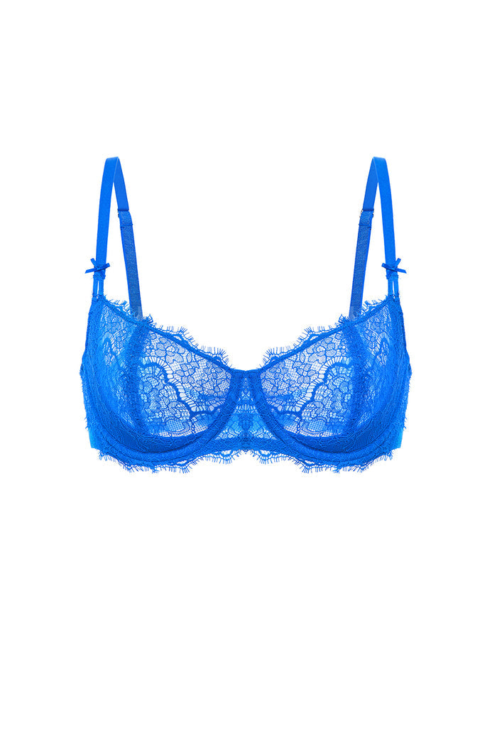 Eyelash Lace Balconette Bra