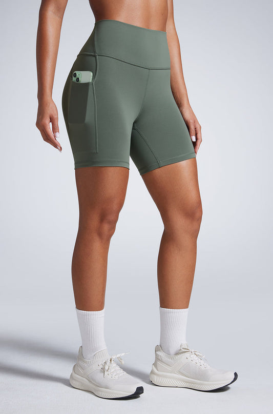 Fast Dry Athletic Shorts 6" with Pockets