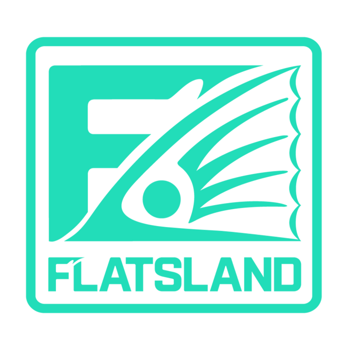 Fin Squared Vinyl Decal - 4"