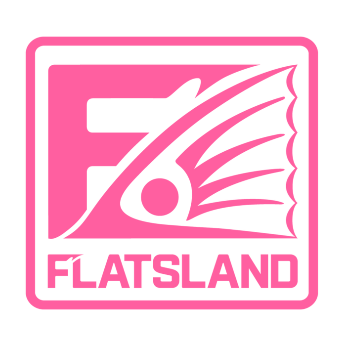 Fin Squared Vinyl Decal - 4"