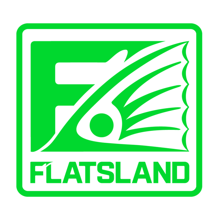 Fin Squared Vinyl Decal - 4"