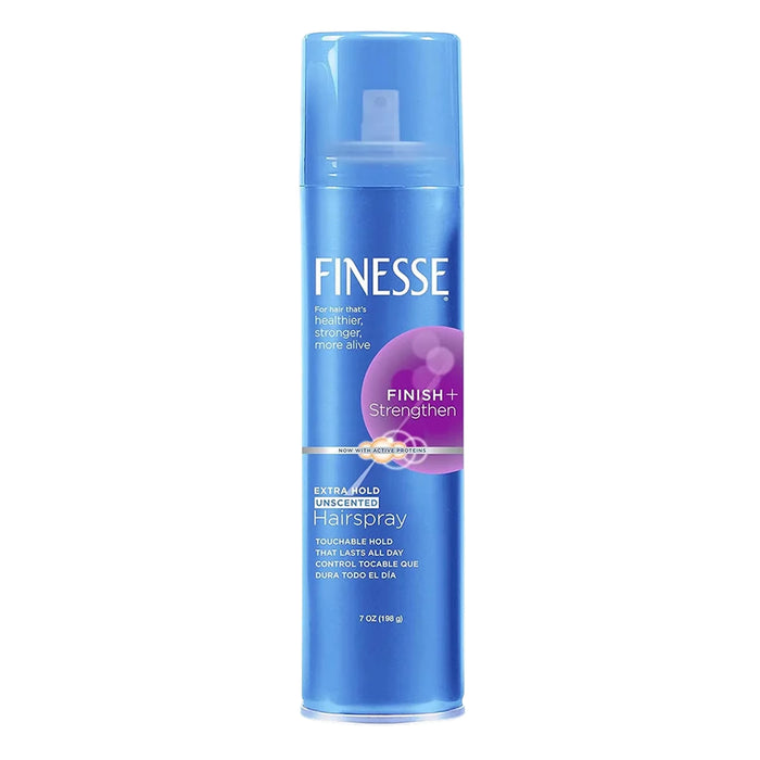Finesse Extra Hold Unscented Hair Spray - 7 oz - 12 Pack