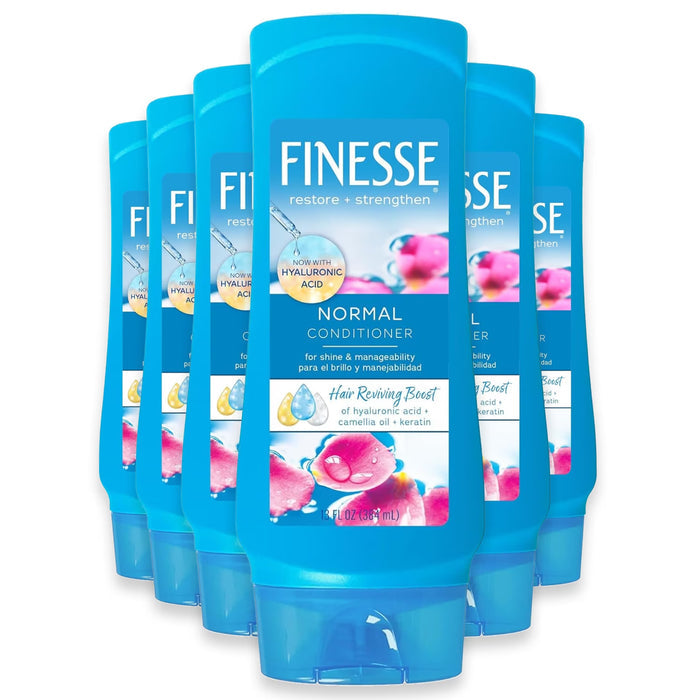 Finesse Restore + Strengthen Conditioner - 13 oz - 6 Pack