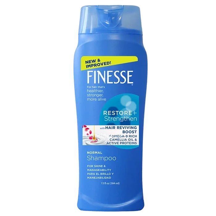Finesse Restore + Strengthen Normal Shampoo - 13 oz - 6 Pack