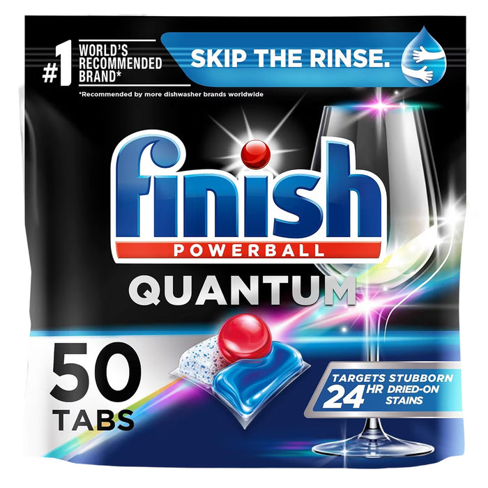 Finish Quantum Dishwasher Detergent Tabs - 50 Ct - 4 Pack