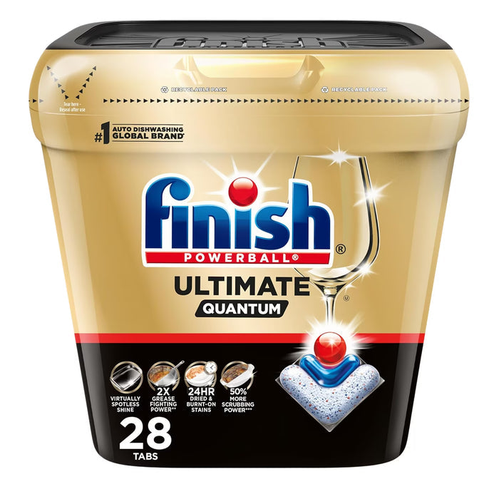 Finish Ultimate Dishwasher Detergent Tabs - 28 Ct - 6 Pack