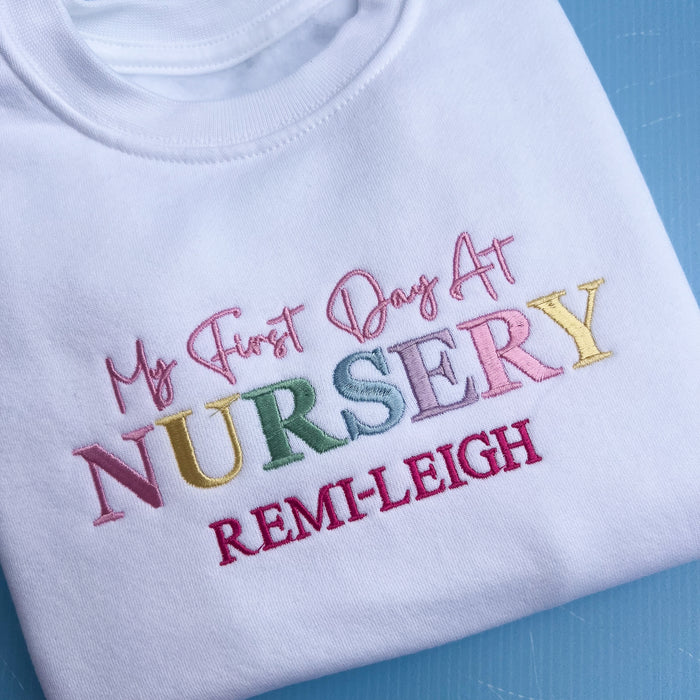 First Day at Nursery Sweatshirt