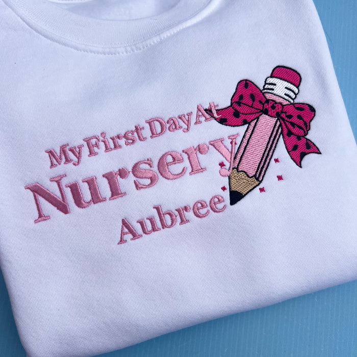 First Day at Nursery Sweatshirt