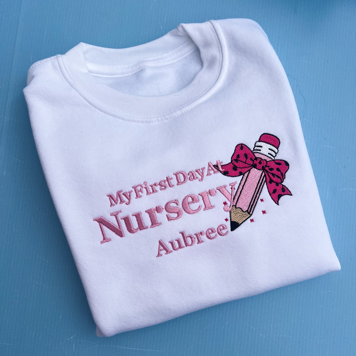 First Day at Nursery Sweatshirt