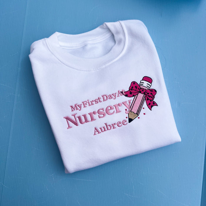 First Day at Nursery Sweatshirt